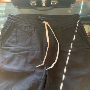 Allsaints draw string trousers